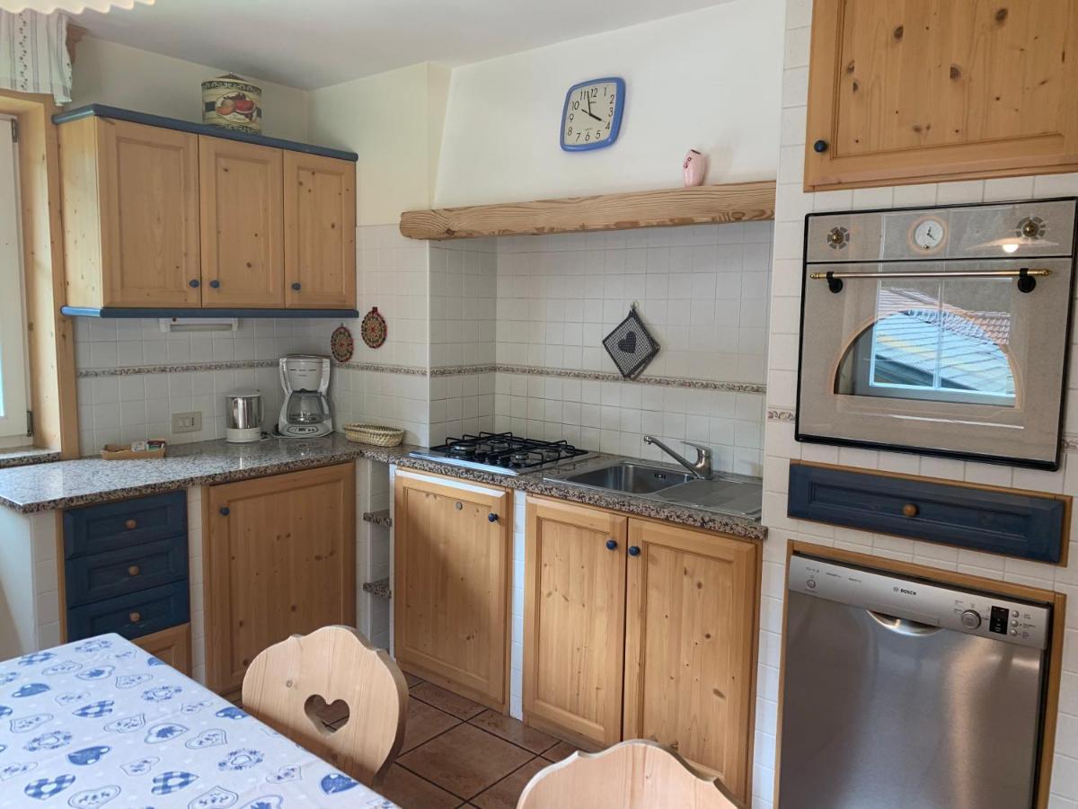 Appartamenti Chalet Orchidea 卡纳泽伊 外观 照片