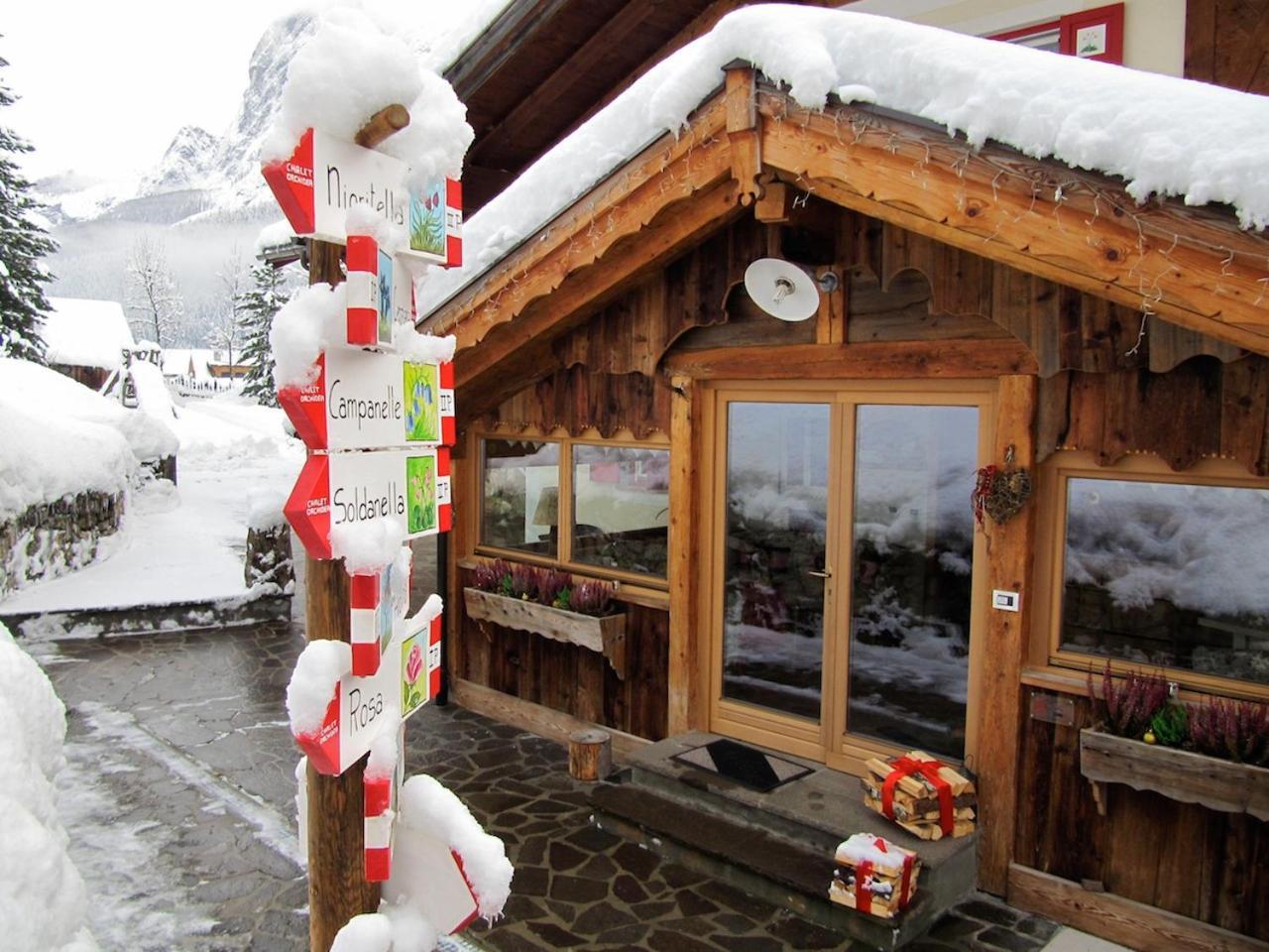 Appartamenti Chalet Orchidea 卡纳泽伊 外观 照片