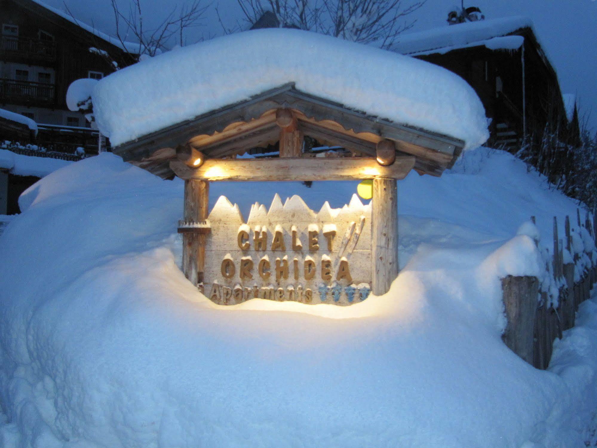 Appartamenti Chalet Orchidea 卡纳泽伊 外观 照片